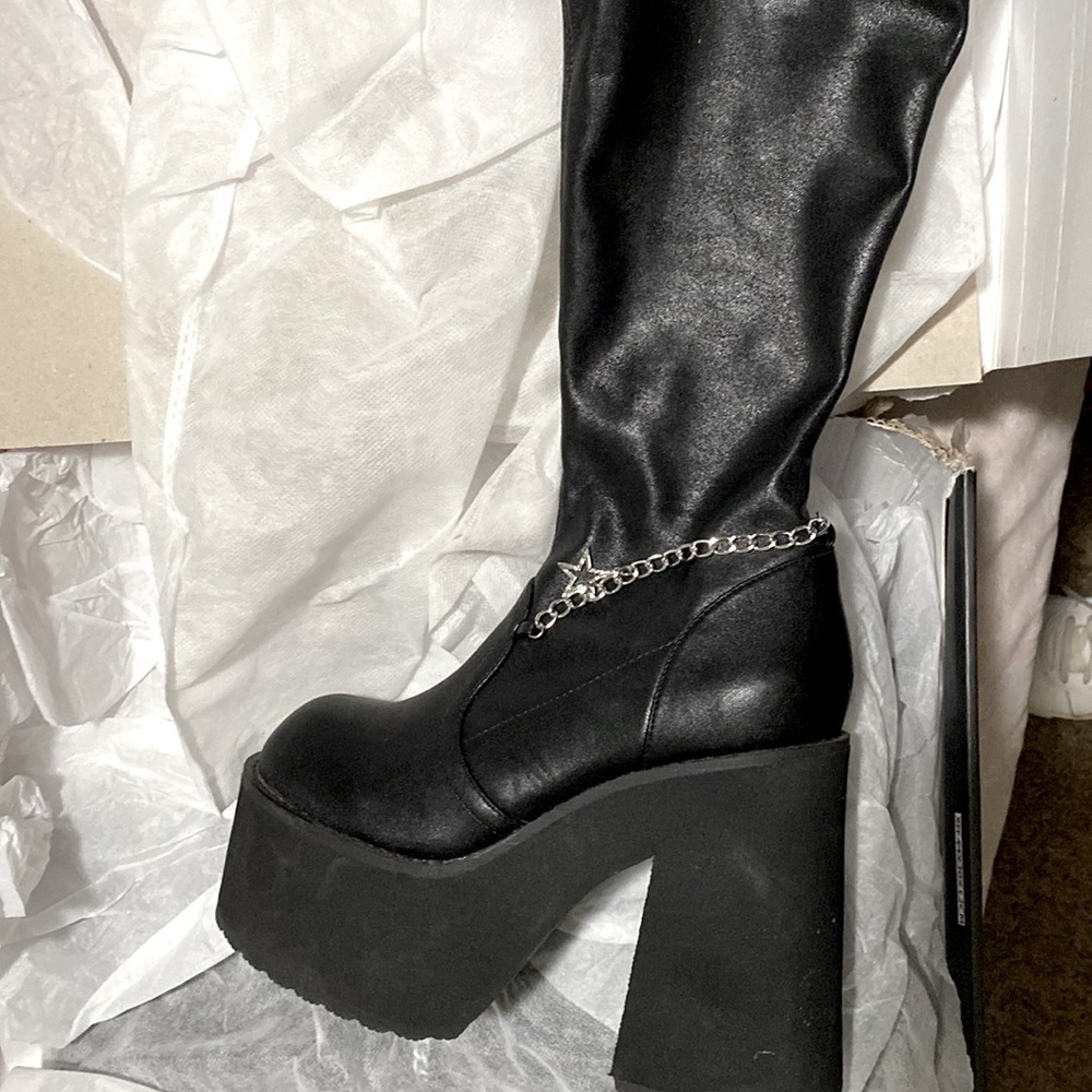 Dolls kill x bratz thigh high boots